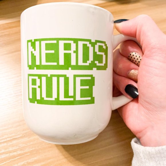 Other - Nerds Rule Minecraft Mug